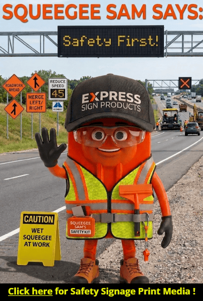 Safety Signage Print Media